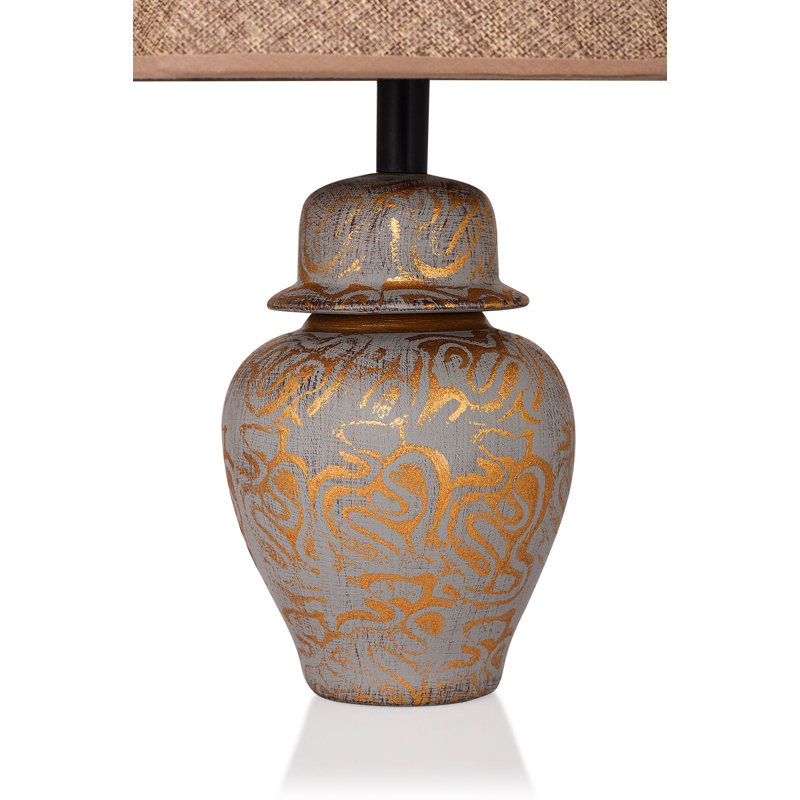 Lampe de table en métal Adrain
