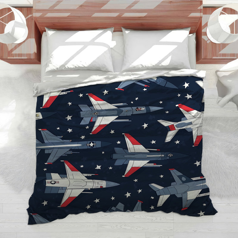 Édredon Fighter Jets Bedding, Édredon simple TG
