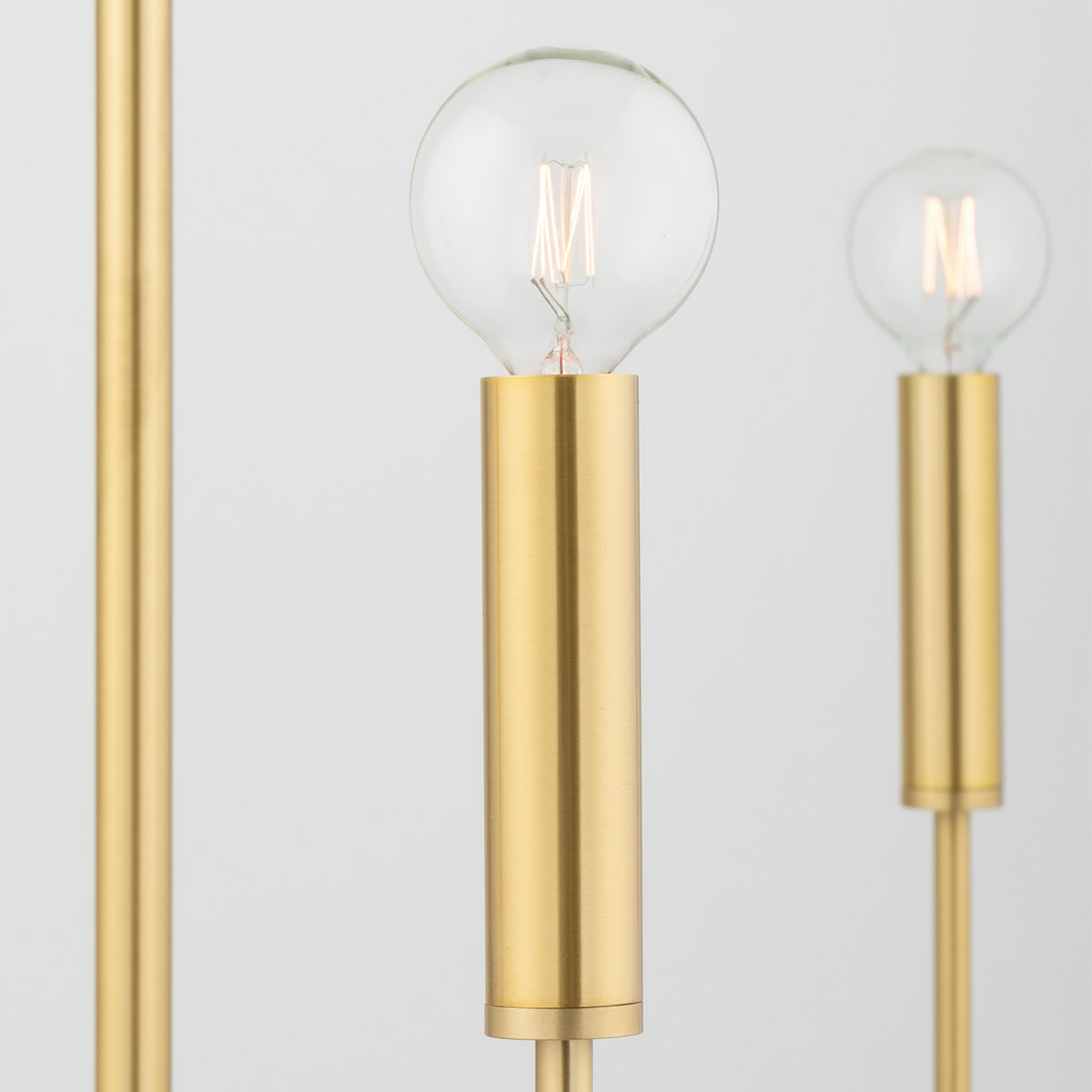 15-Light Chandelier, Aged Brass
