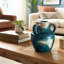 Vase décoratif en terre cuite avec motif texturé rustique et poignées doubles, décor contemporain élégant pour les espaces modernes-1685629926-1679029246