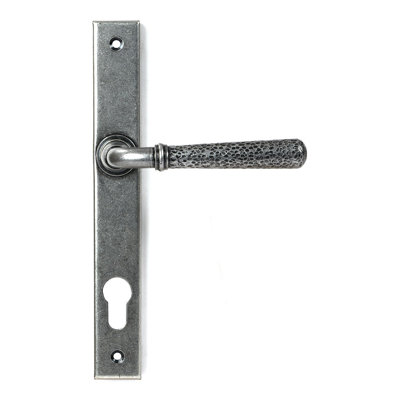 Hammered Newbury Multipoint Lock Door Handle