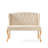 Epone Polyester Blend Upholstered Bench-1573009083