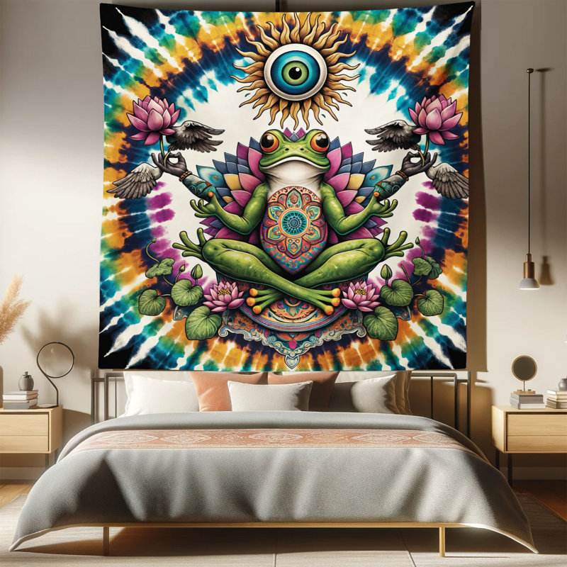 Tapisserie en microfibre, H 88 po x l 88 po