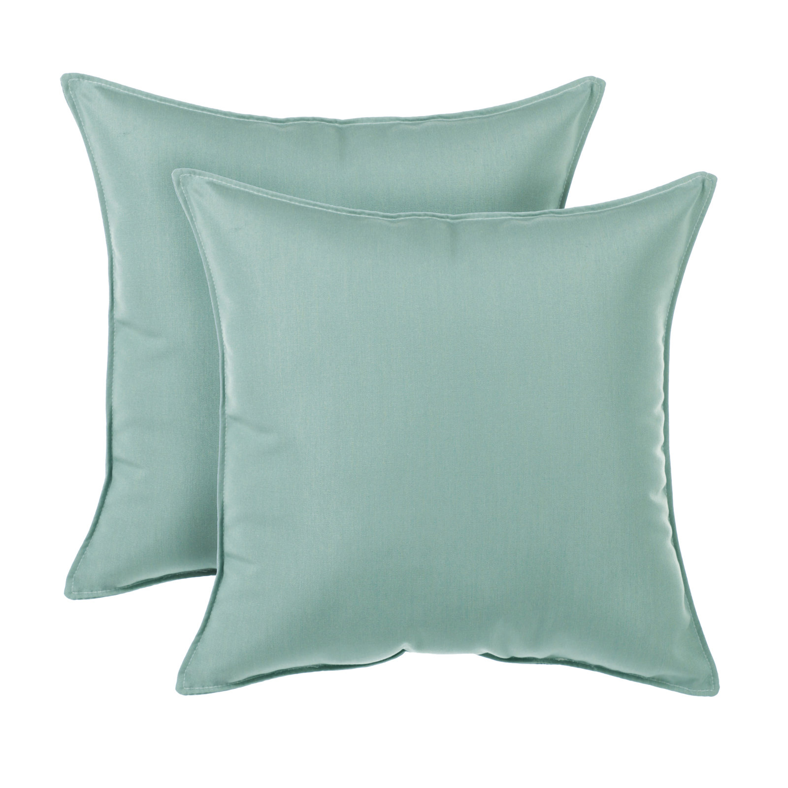 Everton 20" x 20" Sunbrella® Throw Pillow, Spa