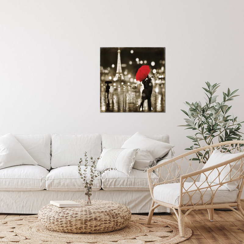 A Paris Kiss par Kate Carrigan - photographie non encadrée, H 24 po x l 24 po x P 0,25 po