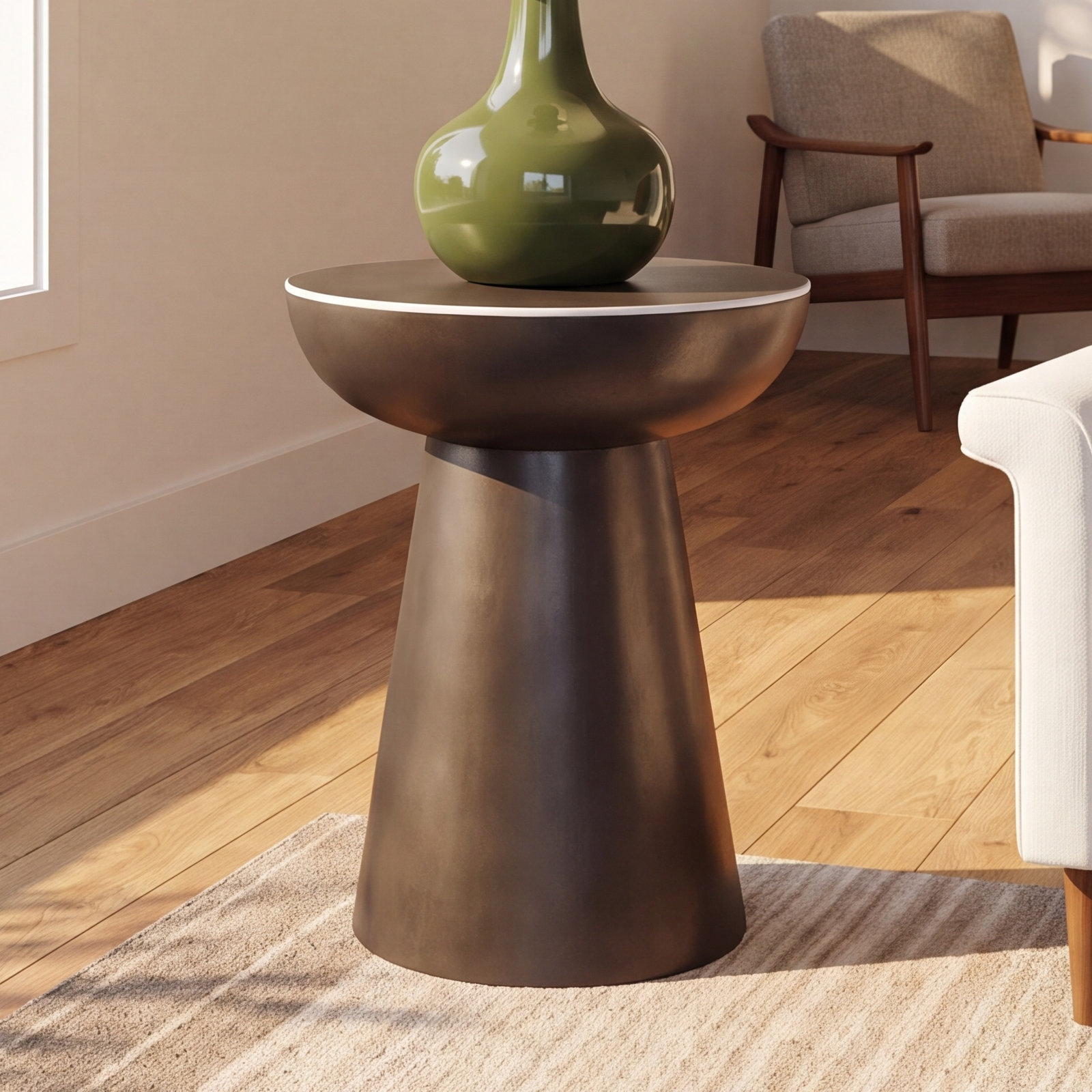 Fransen End Table, 23" H x 18" W x 18" D