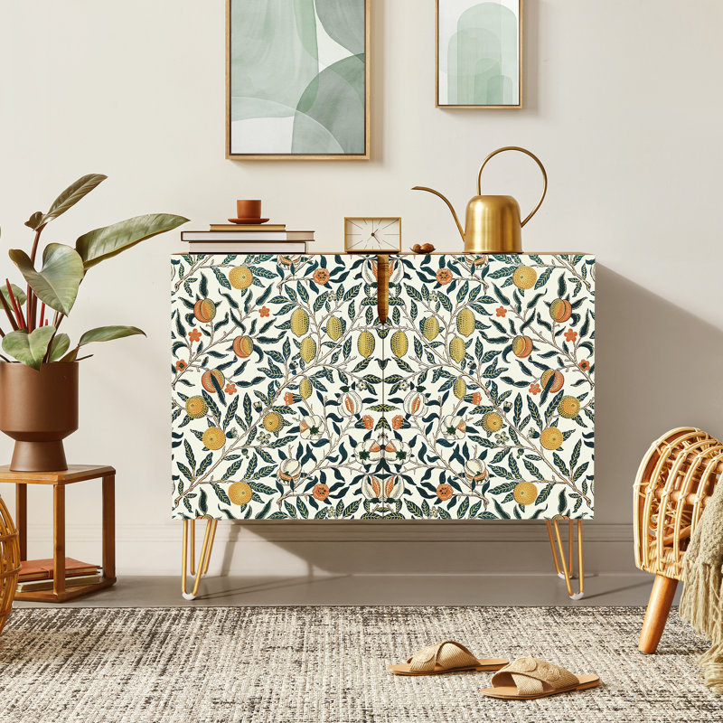 35'' Sideboard, Lemon Green