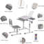 Ensemble de bureau pour enfants avec hauteur réglable-150747266