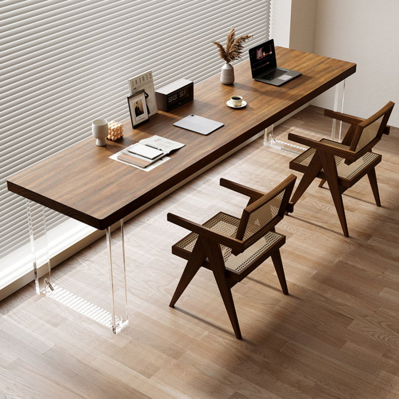 Bureau en bois massif Simple Simple, H 29,53 po x l 78,74 po x P 23,62 po