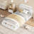 Wood Bed Frame, Twin Size Bed Frame with Storage Headboard and Raised-Foodboard-614105701