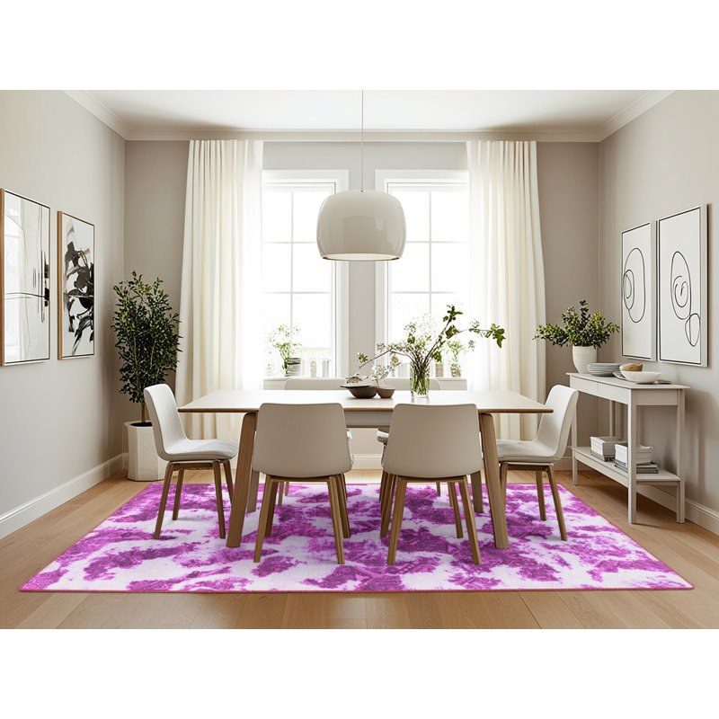 Tapis mauve Deboraah, Rectangle 7 pi x 10 pi