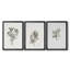 Impression florale rétro CCI - Toile tendue avec châssis sur mesure - 3 pièces-1984918263-1984918261