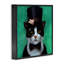 «Good Sir Top Hat Cat with a Mouse and A Monocle», reproduction d'art graphique sur toile-652446213-640464869