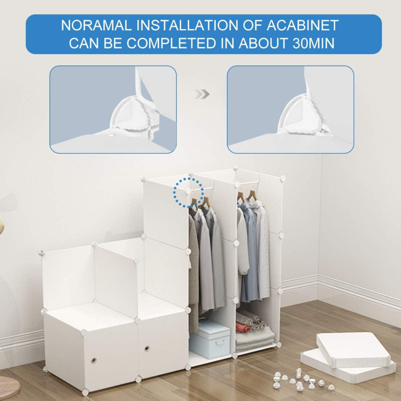90cm - 90cm Closet System