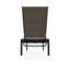 Chaise longue sans accoudoirs empilable en polymère avec accoudoirs Leeward-31923933-31923889