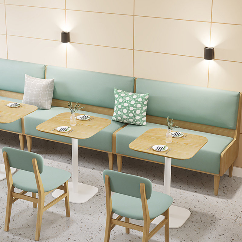 Banc rembourré en similicuir Nordic Modern