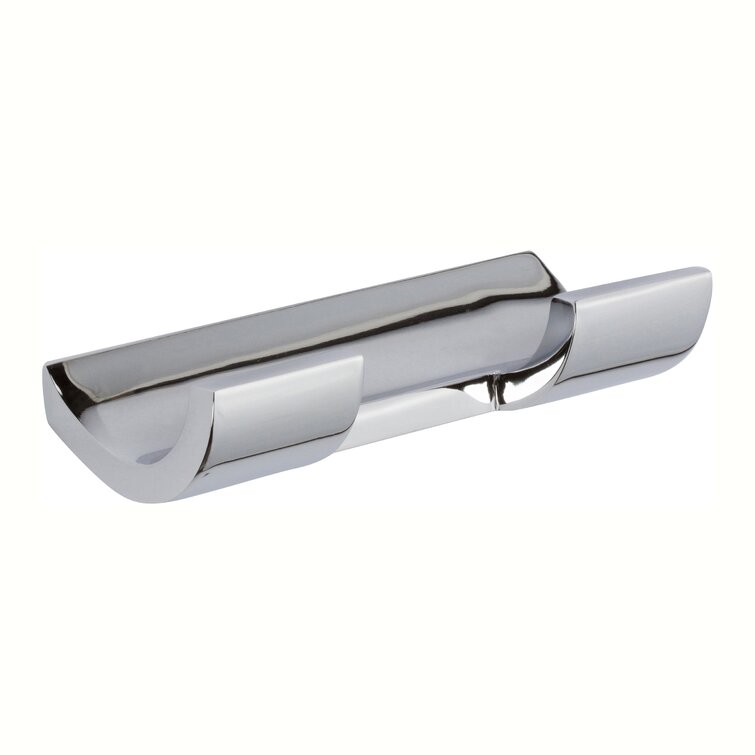 Polished Chrome Double Robe Hook 