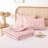 Floral Quilt Set 3 Pieces - Lightweight Botanical Pattern Quilt With Two Pillowcases-117089161-117089165