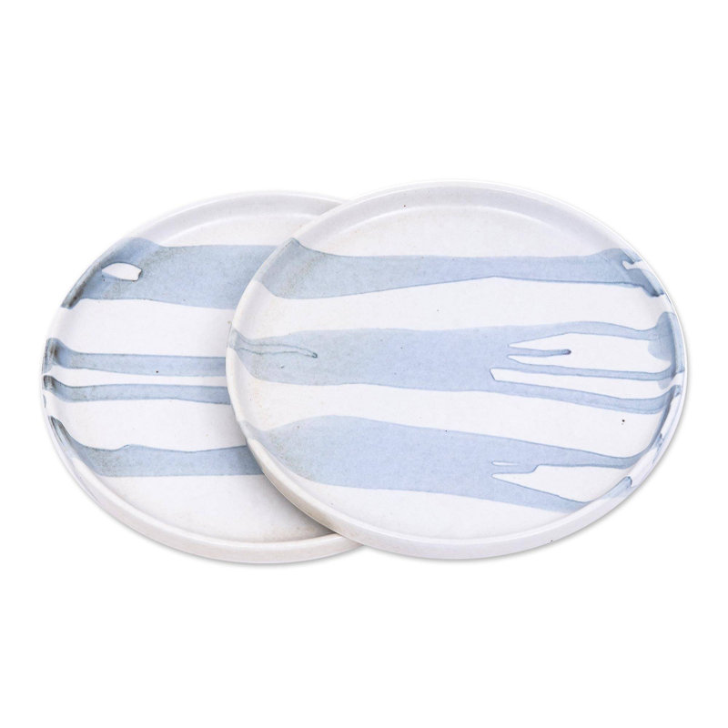 Roldao Wet Paint 8"  Dessert Plate