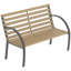 Postel Iron Outdoor Bench