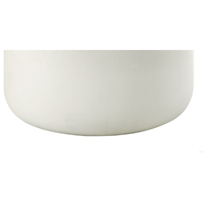 Natural White Finish Coffee Table