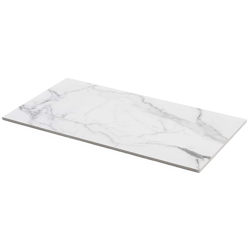 Dreamstone 12X24 Matte Porcelain Tile, Statuario Venato Matte