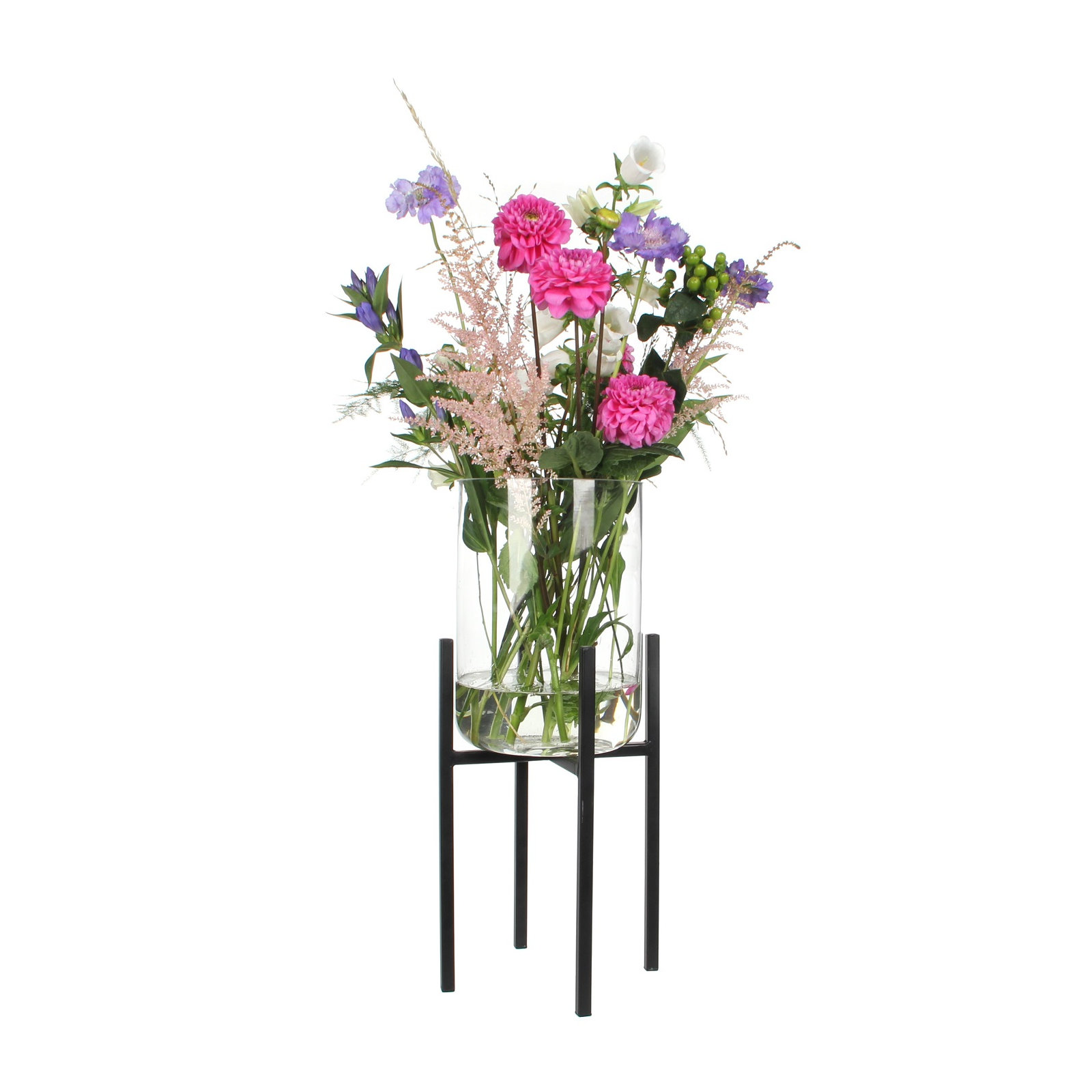 Edmon 6.3" Metal Plant Stand, 9.85" H x 6.5" W x 6.5" D