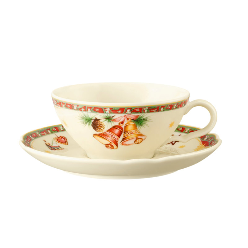 Marie Luise Streublumen Teacup, 0.13 L, Christmas nostalgia