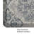 Designer Comfort Anti‑Fatigue Kitchen Comfort Mat – Paloma Medallion Blue-124784742-124784744