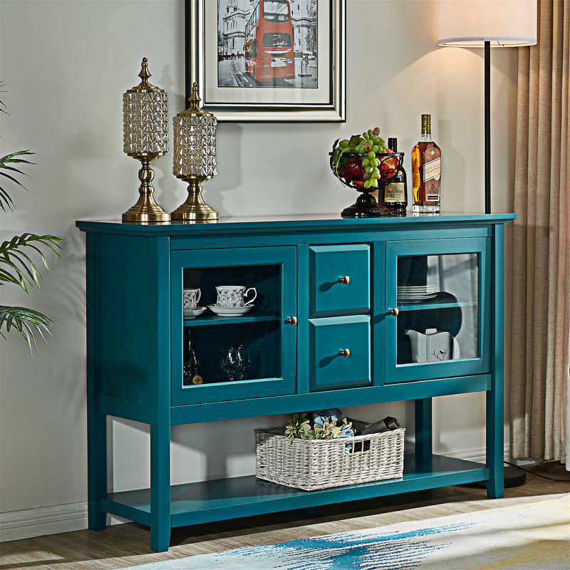 Buffet moderne avec tablettes réglables