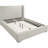 Royce Solid Wood and Upholstered Platform Bed-67046807-67046806