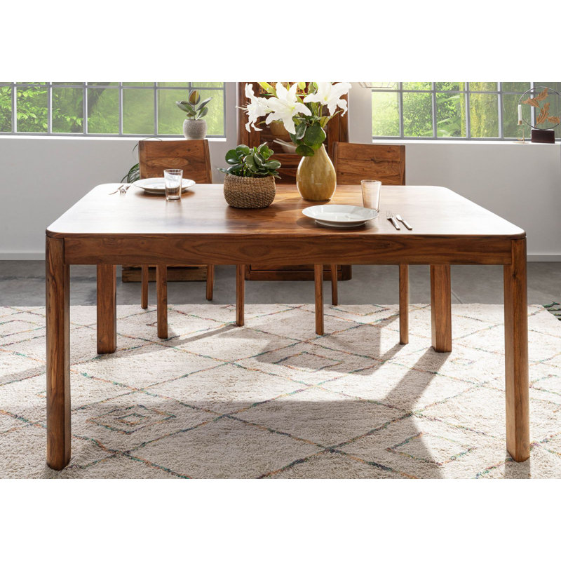 Toronto Solid Wood Dining Table, H76 x L140 x W90cm