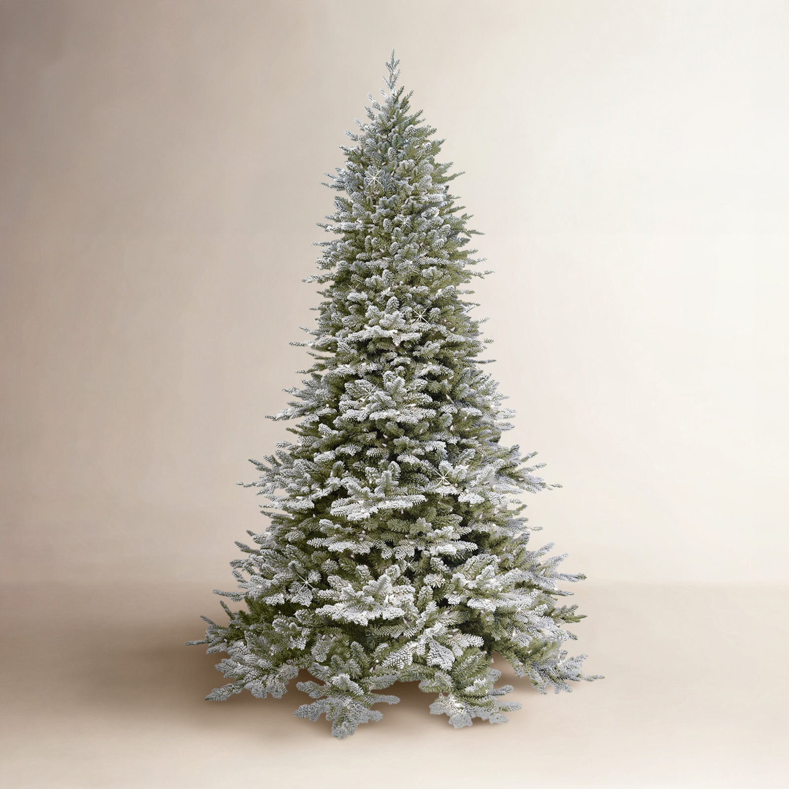 90' Lighted Artificial Christmas Tree