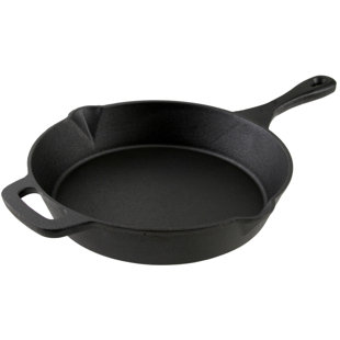 Poêlon de cuisine en fonte 10,5" artisanat