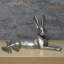 Davidsville Bluebell Hare Harriet Glen Silver Sculpture