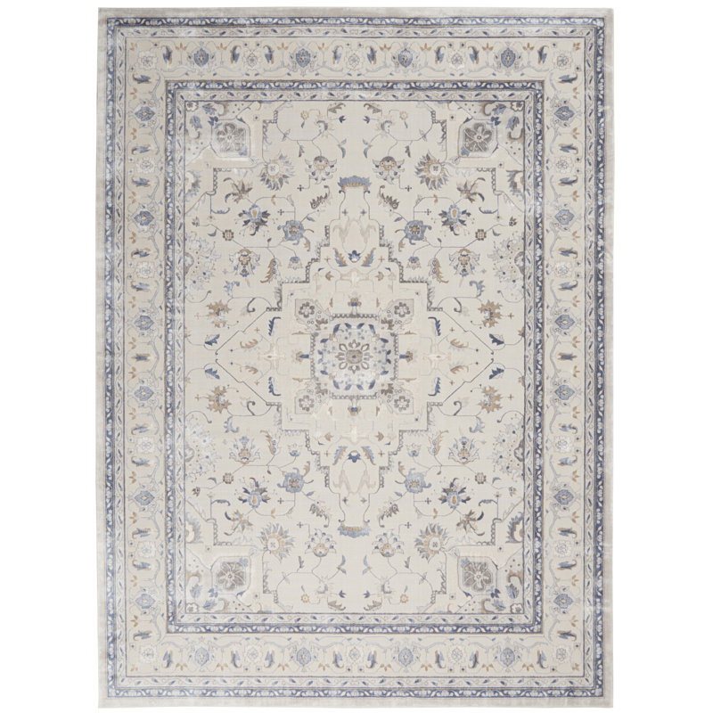 Oriental Indoor Rug, Rectangle 7'10" x 10'6"