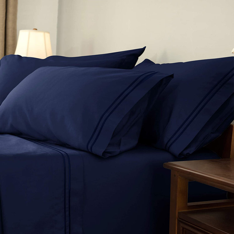 Cotton Blend, Califorlia King, Gray