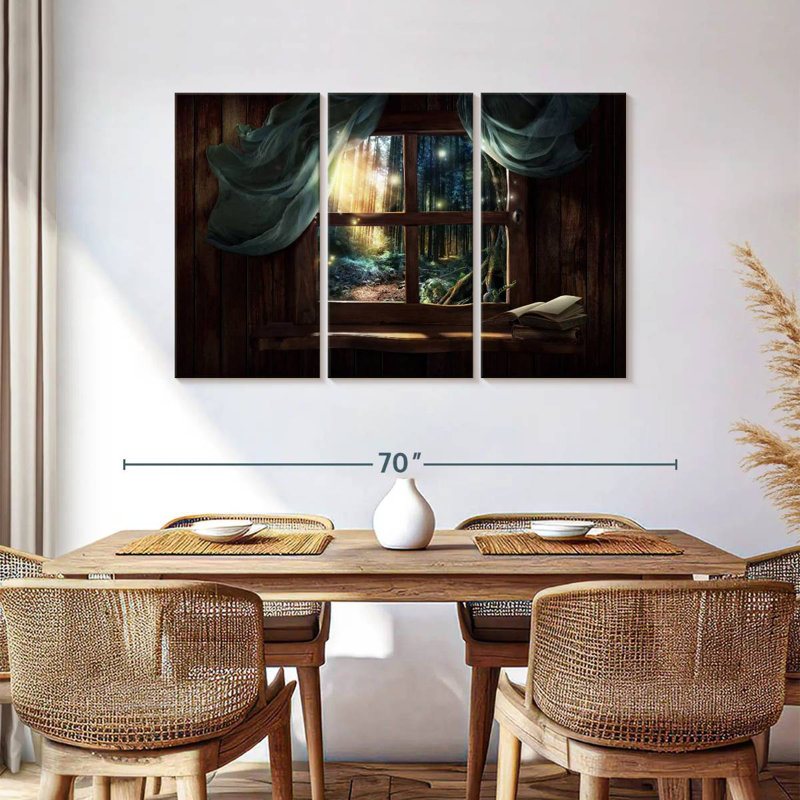 Lilie Magical Forest, 36" H x 57" W