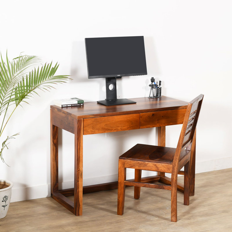 Solid Wood Writing Desk