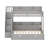 Twin Over Full Bunk Bed With Storage Shelves, Stairs, Trundle-122259728