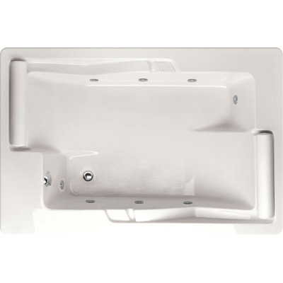 Ashley 72'' x 48'' Drop-In Acrylic Bathtub