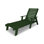 Chaise longue avec accoudoirs POLYWOOD