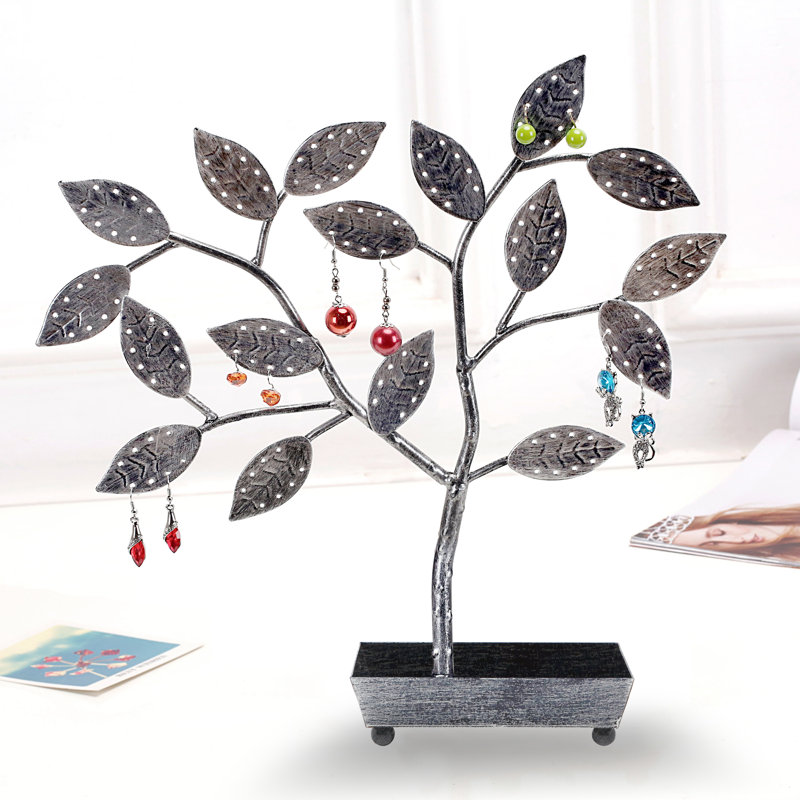 Tree Design Organizer Jewellery Stand, Silver