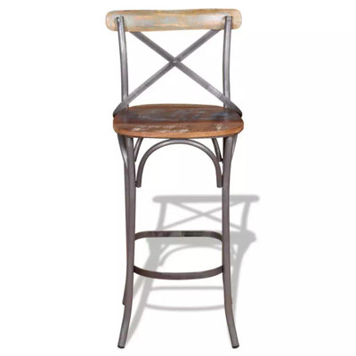 Counter Stool with Metal Frame