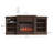  Bonhill 65.93'' Entertainment Center W/ Storage Credenza with Electric Fireplace-1080321714