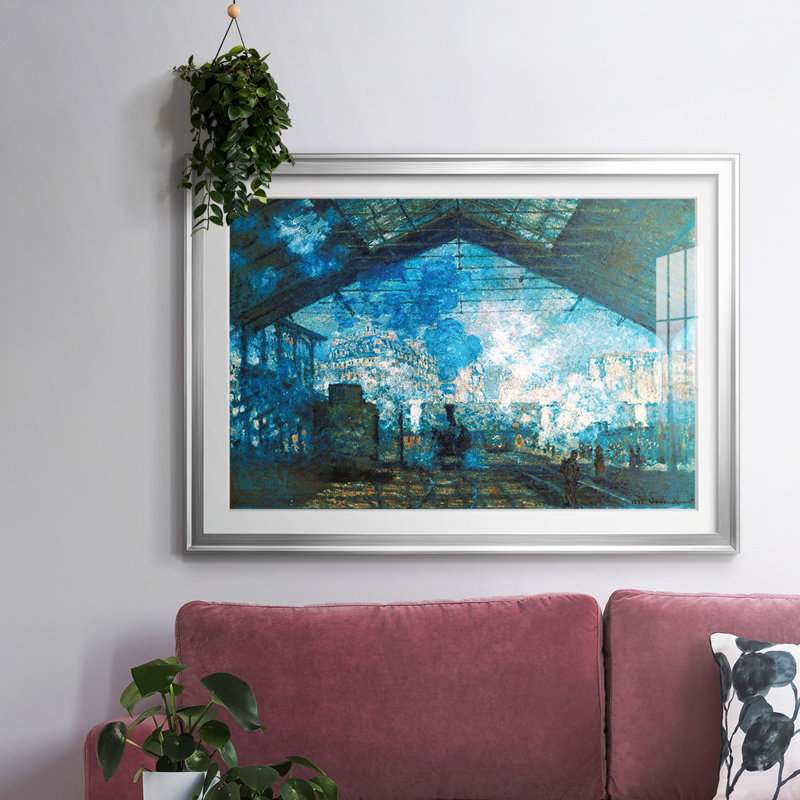 The Station Saint, Argent, H 30 po x l 44 po x P 1,5 po