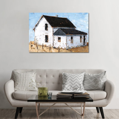 « Abandonné Farmhouse II » par Ethan Harper, reproduction d’art