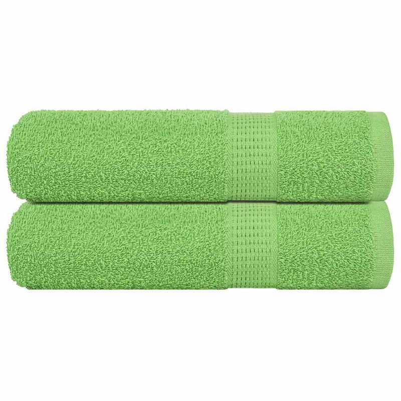 Sanferd 100% Cotton Hand Towel, Apple green