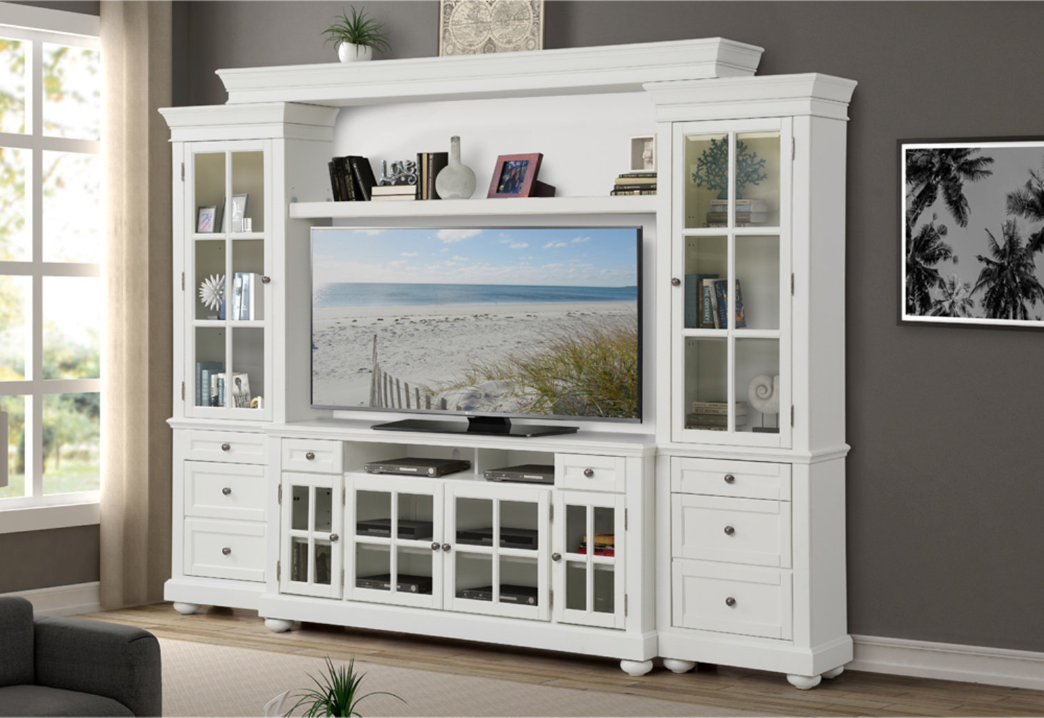 Hanceville Entertainment Center for TVs up to 65"