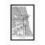 «Chicago Minimal Urban Blueprint Map», impression sur toile-33088803-72239701-72239714